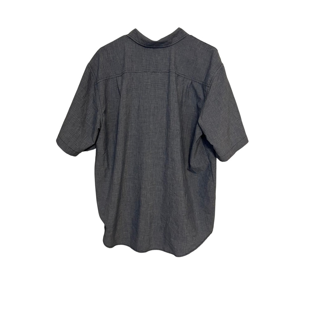 Orvis Short Sleeve Button Down Shirt Men's XL‎ Gray Outdoor Utility Pocket Shirt - Picture 2 of 4